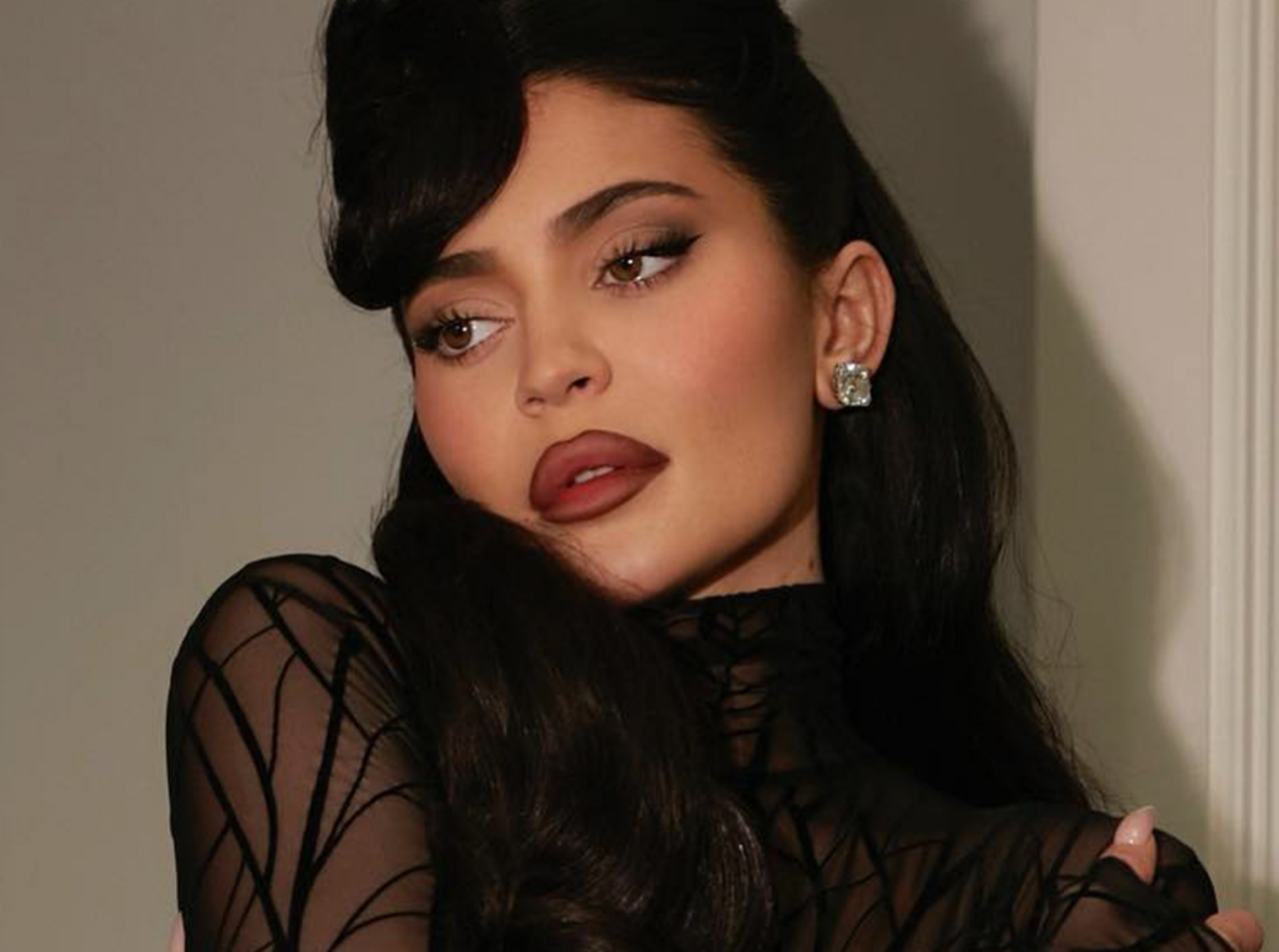 Kylie's Siren Eyes Look